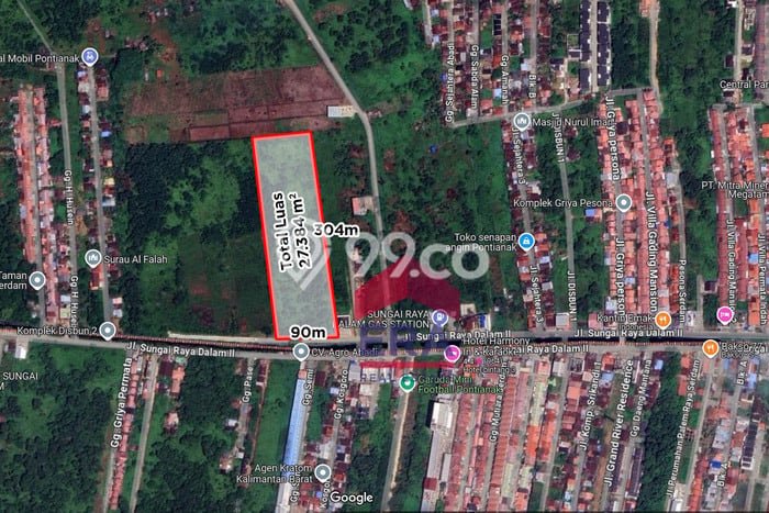 Tanah Lokasi Strategis Kawasan Kubu, Luas 27384m2m², Lingkungan Nyaman, Dekat Kubu, Kubu Raya, Kubu Raya Tanah Lokasi Strategis Kawasan Kubu, Luas 27384m2m², Lingkungan Nyaman, Dekat Kubu, Kubu Raya, Kubu Raya
