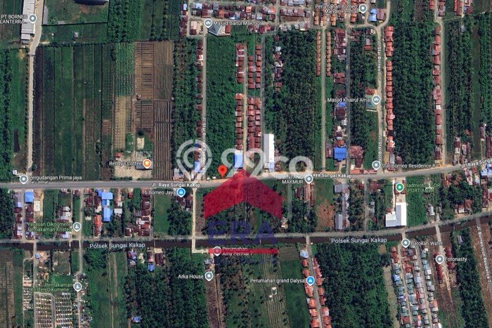 Tanah Komersial Dijual di Kubu Kubu Raya 13434m2 Tanah Komersial Dijual di Kubu Kubu Raya 13434m2