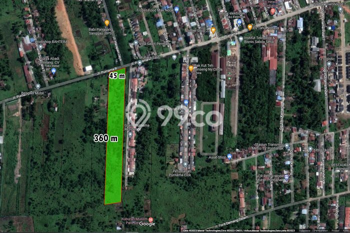 Kavling Tanah di Pontianak Selatan Dijual Luas 16200m2 Legalitas SHM Kavling Tanah di Pontianak Selatan Dijual Luas 16200m2 Legalitas SHM
