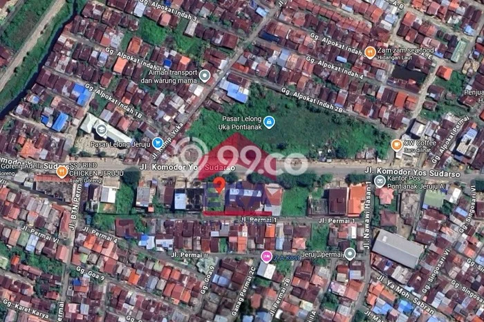 Ruko Disewakan di Area Ramai Pontianak Barat, Pontianak Ruko Disewakan di Area Ramai Pontianak Barat, Pontianak