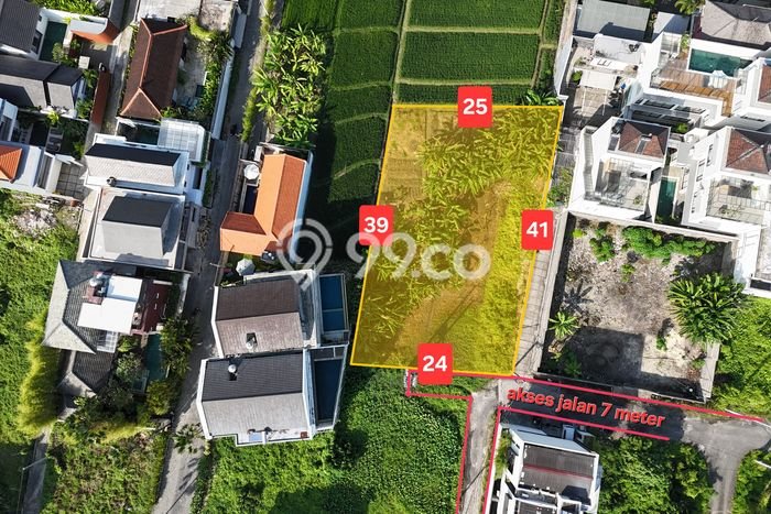 Jual Tanah di Canggu, Luas 940m², Lokasi Strategis, Kontur Rata Jual Tanah di Canggu, Luas 940m², Lokasi Strategis, Kontur Rata