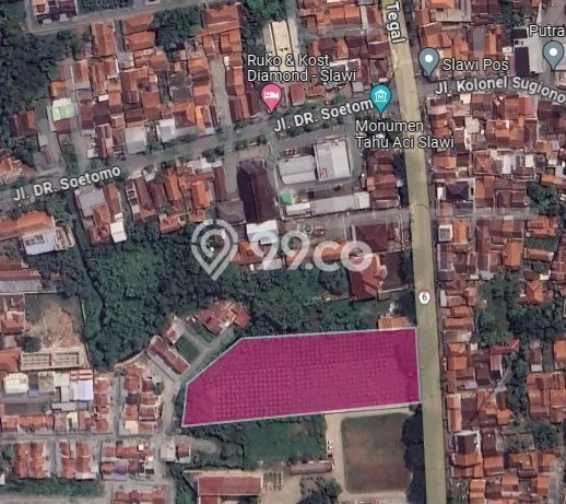 Lahan Strategis di Slawi Dijual dengan Luas 3936m2 Lahan Strategis di Slawi Dijual dengan Luas 3936m2