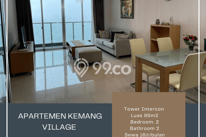 Apartemen Minimalis untuk Disewa, 2 Kamar di Jakarta Selatan Apartemen Minimalis untuk Disewa, 2 Kamar di Jakarta Selatan