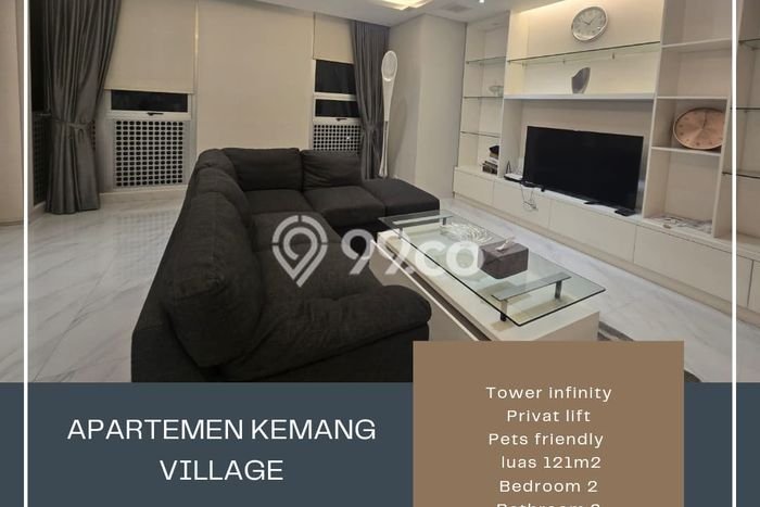 Apartemen Disewakan 2 Kamar Hemat Siap Huni di Jakarta Selatan, Luas 121m2 Apartemen Disewakan 2 Kamar Hemat Siap Huni di Jakarta Selatan, Luas 121m2