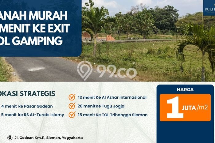 Tanah di Wirobrajan, Yogyakarta Luas 255m2 Dijual Segera Tanah di Wirobrajan, Yogyakarta Luas 255m2 Dijual Segera
