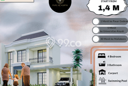 Rumah Akses Mudah area Mantrijeron, Yogyakarta, LT 1111m² LB 95m² Rumah Akses Mudah area Mantrijeron, Yogyakarta, LT 1111m² LB 95m²