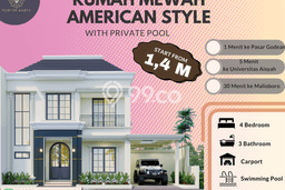 Hunian Impian Modern! Rumah Mewah di Mantrijeron, Yogyakarta, LT 1111m² LB 95m² Hunian Impian Modern! Rumah Mewah di Mantrijeron, Yogyakarta, LT 1111m² LB 95m²