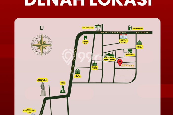 Dijual Rumah Siap Huni di Sentolo Kulon Progo Harga Rp 400 Juta LT 79m2 Dijual Rumah Siap Huni di Sentolo Kulon Progo Harga Rp 400 Juta LT 79m2