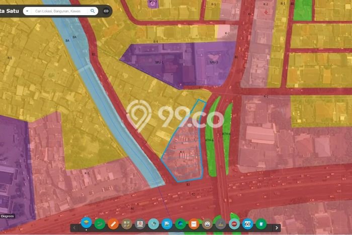 Tanah Komersial Dijual di Tanjung Duren Jakarta Barat 2114m2 Tanah Komersial Dijual di Tanjung Duren Jakarta Barat 2114m2