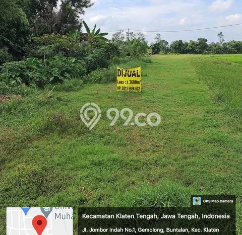 Tanah Strategis di Gemolong, Luas 3867m², Dekat Gemolong, Sragen, Sragen Tanah Strategis di Gemolong, Luas 3867m², Dekat Gemolong, Sragen, Sragen