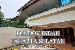 For Sale! Luxury House LT 470m2 Desain Elegan di Pondok Indah For Sale! Luxury House LT 470m2 Desain Elegan di Pondok Indah