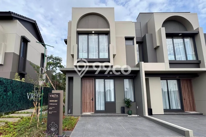 Rumah Modern 3 Kamar LT 66m2 di BSD Rumah Modern 3 Kamar LT 66m2 di BSD