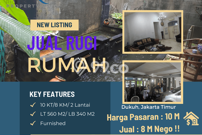 For Sale! Premium House LT 550m2 Desain Modern di Bambu Apus For Sale! Premium House LT 550m2 Desain Modern di Bambu Apus