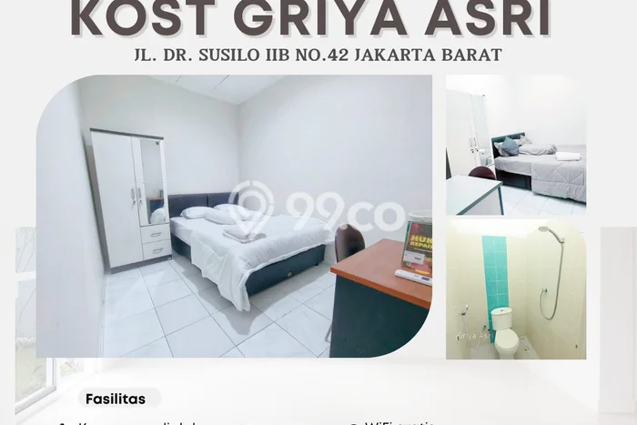 Kost Nyaman Strategis di Grogol Petamburan Full Furnished Kost Nyaman Strategis di Grogol Petamburan Full Furnished