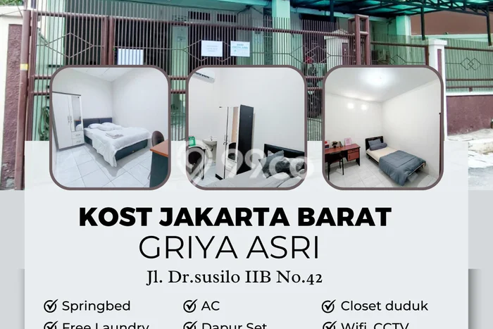 Kost Nyaman di Grogol Petamburan, Jakarta Barat Cocok untuk Mahasiswa & Karyawan Kost Nyaman di Grogol Petamburan, Jakarta Barat Cocok untuk Mahasiswa & Karyawan