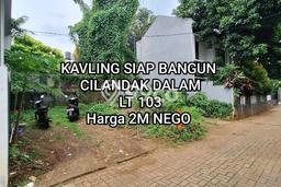 Tanah Kosong Dijual di Jakarta Selatan dengan Area 103m2 Tanah Kosong Dijual di Jakarta Selatan dengan Area 103m2