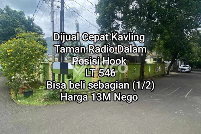Dijual Tanah di Kebayoran Baru Jakarta Selatan Luas 546m2 SHM Dijual Tanah di Kebayoran Baru Jakarta Selatan Luas 546m2 SHM
