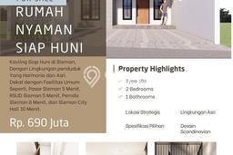 Rumah Strategis Modern Lb 104m2 di Mlati, Sleman Rumah Strategis Modern Lb 104m2 di Mlati, Sleman