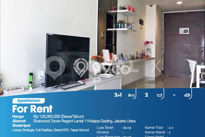 Sewa Apartemen Hemat di Kelapa Gading, Jakarta Utara Lokasi Strategis Sewa Apartemen Hemat di Kelapa Gading, Jakarta Utara Lokasi Strategis