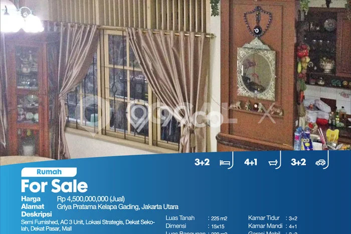 Siap Huni Hunian Elit 3 Kamar di Kelapa Gading Dekat ke Mana Pun Siap Huni Hunian Elit 3 Kamar di Kelapa Gading Dekat ke Mana Pun