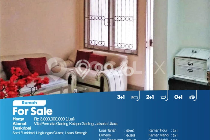 Hot Offer Hunian Mewah Ideal dan Luas di Kelapa Gading, Jakarta Utara Hot Offer Hunian Mewah Ideal dan Luas di Kelapa Gading, Jakarta Utara