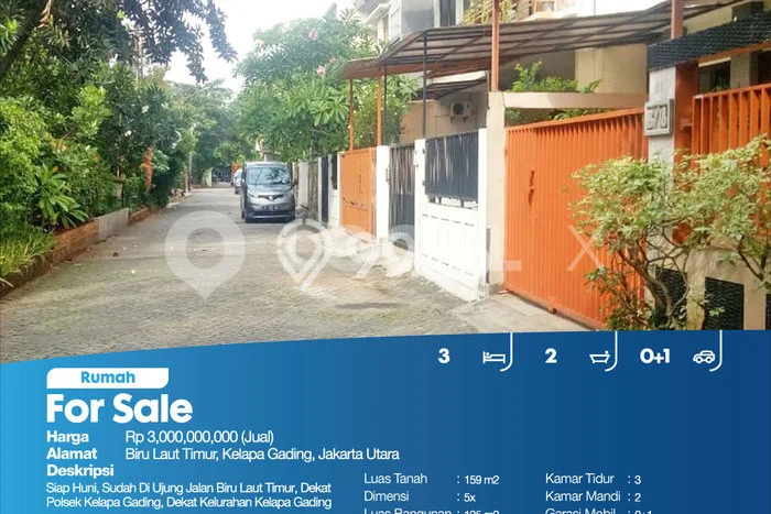 Dijual Hunian Mewah dengan Fasilitas Sekitar Komplit di Kelapa Gading, Jakarta Utara Dijual Hunian Mewah dengan Fasilitas Sekitar Komplit di Kelapa Gading, Jakarta Utara