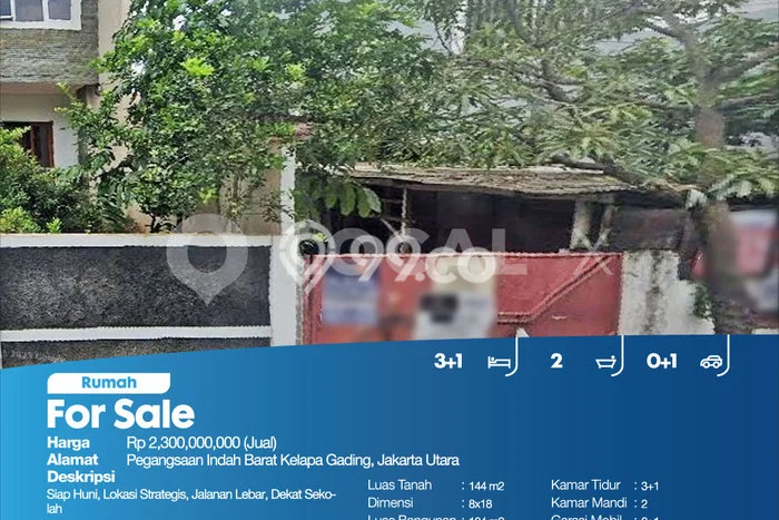 Dijual Cepat Rumah Favorit Siap Huni LB 104m2 di Kelapa Gading, Jakarta Utara Dijual Cepat Rumah Favorit Siap Huni LB 104m2 di Kelapa Gading, Jakarta Utara