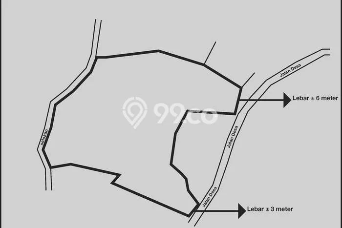 Tanah Dijual Lokasi Ciampea, Bogor dengan Luas Tanah 3000m2 dan Status SHM Tanah Dijual Lokasi Ciampea, Bogor dengan Luas Tanah 3000m2 dan Status SHM