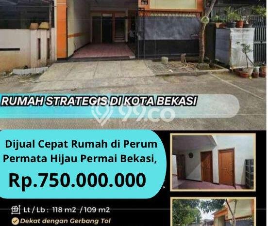 Jual Rumah Favorit Siap Huni LB 109m2 di Bekasi Utara, Bekasi Jual Rumah Favorit Siap Huni LB 109m2 di Bekasi Utara, Bekasi