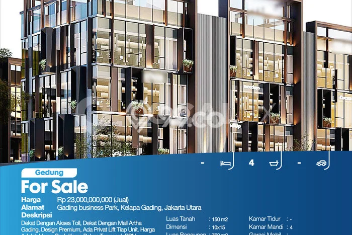 Kantor Dijual Lokasi Stratagis di Kelapa Gading Jakarta Utara Cocok untuk Bisnis Kantor Dijual Lokasi Stratagis di Kelapa Gading Jakarta Utara Cocok untuk Bisnis