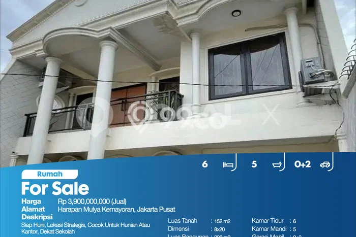 Best Deal Hunian Premium Ideal dan Luas di Kemayoran, Jakarta Pusat Best Deal Hunian Premium Ideal dan Luas di Kemayoran, Jakarta Pusat