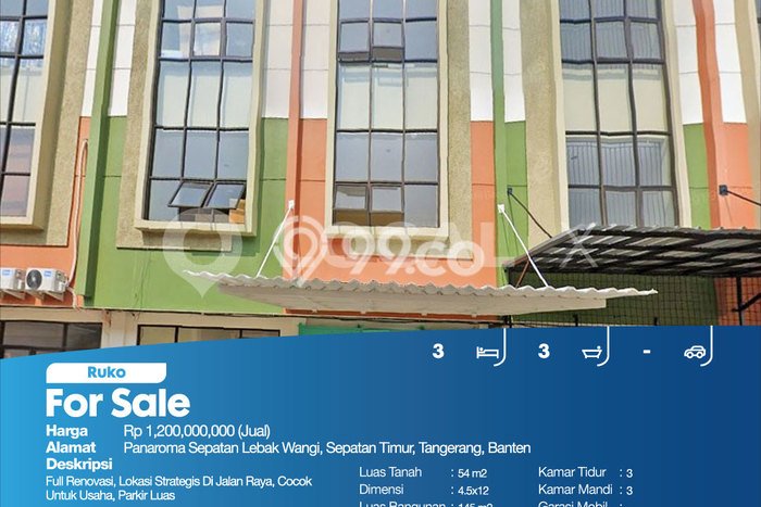 Untuk Dijual Ruko di Sepatan, Tangerang Harga Penawaran Spesial Untuk Dijual Ruko di Sepatan, Tangerang Harga Penawaran Spesial