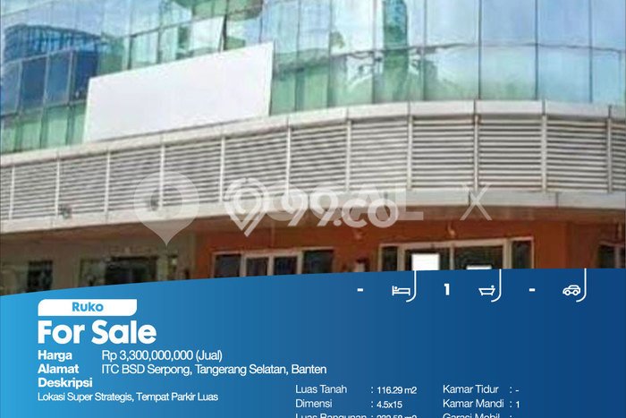 Lokasi Strategis! Dijual Ruko Bisnis di Serpong, Tangerang Selatan Kondisi Bagus Lokasi Strategis! Dijual Ruko Bisnis di Serpong, Tangerang Selatan Kondisi Bagus