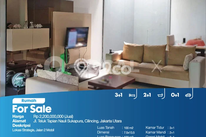 Jual Rumah Strategis Bagus Punya 3 KT di Kelapa Gading Jakarta Utara SHM Jual Rumah Strategis Bagus Punya 3 KT di Kelapa Gading Jakarta Utara SHM