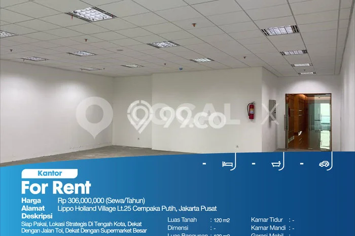 Unit Kantor Paling Strategis di Cempaka Putih Jakarta Pusat dengan LB 120m2 Unit Kantor Paling Strategis di Cempaka Putih Jakarta Pusat dengan LB 120m2