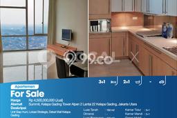 Dijual Apartemen Luxury di Kelapa Gading, Jakarta Utara 3 Kamar Harga Rp 4,5 Miliar Dijual Apartemen Luxury di Kelapa Gading, Jakarta Utara 3 Kamar Harga Rp 4,5 Miliar