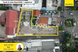 Tanah Komersial Dijual di Jagakarsa Jakarta Selatan 1004m2 Tanah Komersial Dijual di Jagakarsa Jakarta Selatan 1004m2