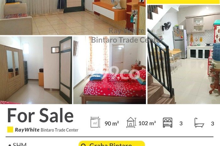 Dijual Rumah Eksklusif 3 KT di Graha Raya Bintaro, Tangerang Selatan Dijual Rumah Eksklusif 3 KT di Graha Raya Bintaro, Tangerang Selatan