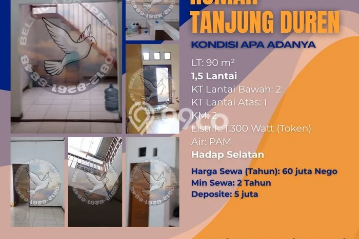 Jarang Ada! Rumah Kontrakan 3 Kamar Bagus Siap Huni Tanjung Duren Jarang Ada! Rumah Kontrakan 3 Kamar Bagus Siap Huni Tanjung Duren