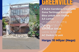 Ruko Bagus Dijual di Green Ville Jakarta Barat Lokasi Strategis Cocok untuk Kembangkan Bisnis Ruko Bagus Dijual di Green Ville Jakarta Barat Lokasi Strategis Cocok untuk Kembangkan Bisnis