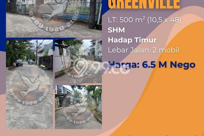 Dijual Tanah di Jakarta Barat, Luas 500m2 SHM Dijual Tanah di Jakarta Barat, Luas 500m2 SHM