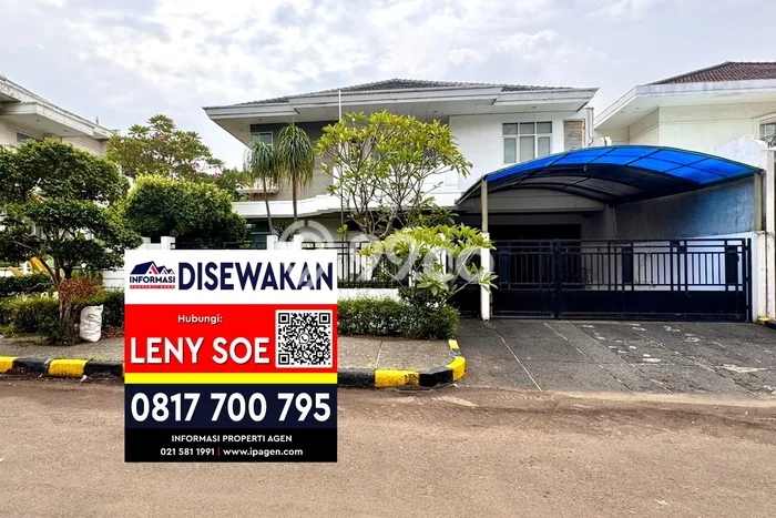 Rumah sewa siap pakai 4 KT di Intercon, Jakarta Barat Rumah sewa siap pakai 4 KT di Intercon, Jakarta Barat