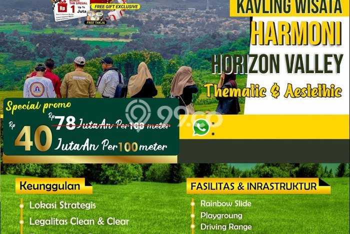 Tanah Kavling di Sukamakmur Dijual dengan Luas 100m2 Tanah Kavling di Sukamakmur Dijual dengan Luas 100m2