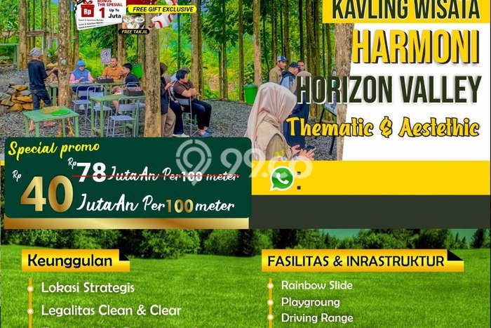 Tanah Kavling di Sukamakmur Dijual dengan Luas 100m2 Tanah Kavling di Sukamakmur Dijual dengan Luas 100m2