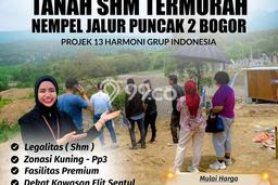 Dijual Tanah di Sukamakmur Bogor Luas 100m2 SHM Dijual Tanah di Sukamakmur Bogor Luas 100m2 SHM