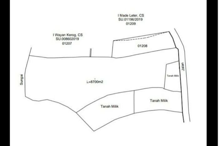 Tanah Dijual Lokasi Baturiti, Tabanan Luas 8700m2 Legalitas Aman Tanah Dijual Lokasi Baturiti, Tabanan Luas 8700m2 Legalitas Aman