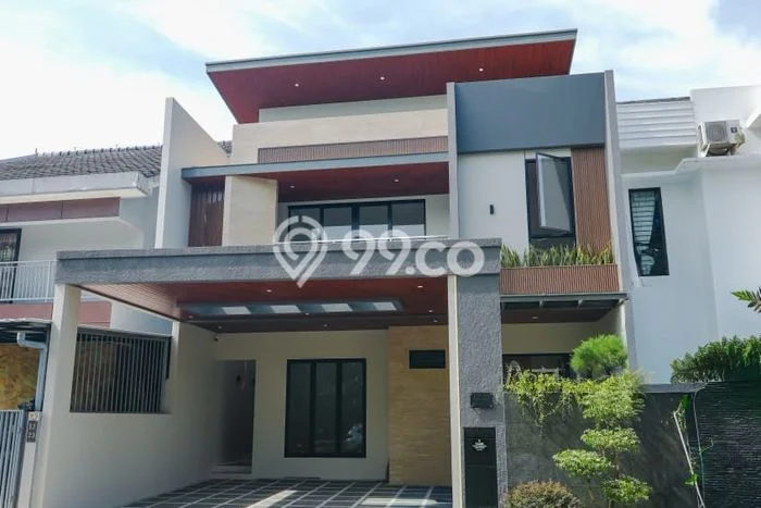 For Sale! Luxury House LT 180m2 Desain Modern di BSD Taman Crysant For Sale! Luxury House LT 180m2 Desain Modern di BSD Taman Crysant