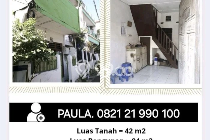 Jual Rumah Murah Meriah Senen Punya 2 KT & LT 42m2 Jual Rumah Murah Meriah Senen Punya 2 KT & LT 42m2