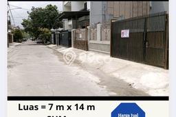 Dijual Tanah Lokasi Sunter, Jakarta Utara Seluas 98m2 Dijual Tanah Lokasi Sunter, Jakarta Utara Seluas 98m2