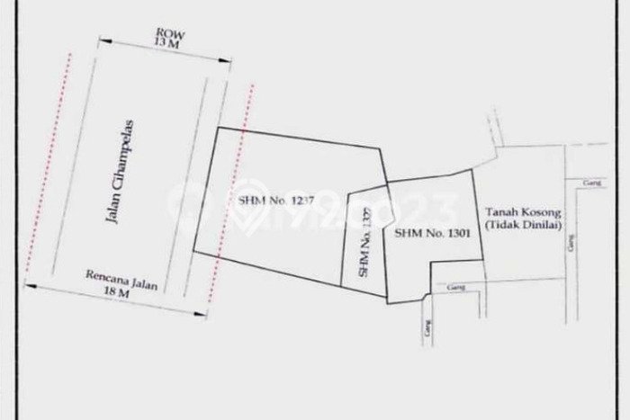Komersial Dijual di Prime Area Bandung Luas 347m2 Komersial Dijual di Prime Area Bandung Luas 347m2